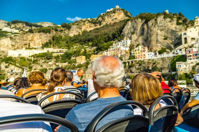 Bådtur fra Amalfi