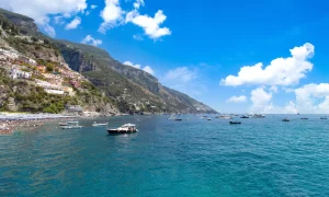 Bådtur med udsigt over Positano