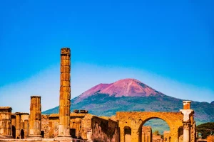 Pompeji og Vesuv